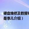 硬盘维修及数据恢复不是事儿（关于硬盘维修及数据恢复不是事儿介绍）