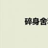 碎身舍利（关于碎身舍利介绍）