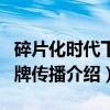 碎片化时代下品牌传播（关于碎片化时代下品牌传播介绍）
