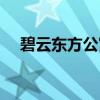 碧云东方公寓（关于碧云东方公寓介绍）