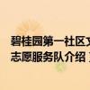 碧桂园第一社区文化志愿服务队（关于碧桂园第一社区文化志愿服务队介绍）