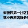 碧桂园第一社区就业志愿者服务队伍（关于碧桂园第一社区就业志愿者服务队伍介绍）