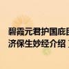 碧霞元君护国庇民普济保生妙经（关于碧霞元君护国庇民普济保生妙经介绍）