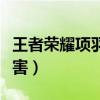 王者荣耀项羽和刘邦谁厉害（项羽和刘邦谁厉害）