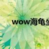 wow海龟坐骑多少G（wow海龟坐骑）