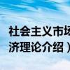 社会主义市场经济理论（关于社会主义市场经济理论介绍）