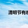 清明节有感300字作文（清明节有感）