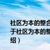 社区为本的整合社会工作实践：理论、实务与绿耕经验（关于社区为本的整合社会工作实践：理论、实务与绿耕经验介绍）