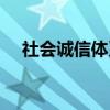 社会诚信体系（关于社会诚信体系介绍）