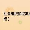 社会组织和经济组织理论（关于社会组织和经济组织理论介绍）