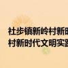 社步镇新岭村新时代文明实践志愿服务队（关于社步镇新岭村新时代文明实践志愿服务队介绍）
