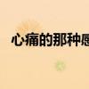 心痛的那种感觉的歌词（心痛的感觉歌词）