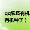 qq农场有机种子和黑土地种子区别（qq农场有机种子）