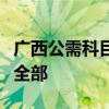 广西公需科目继续教育登录入口为什么不显示全部