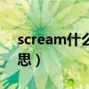 scream什么意思英语翻译（scream什么意思）