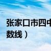张家口市四中最低录取分数线（张家口四中分数线）