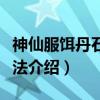 神仙服饵丹石行药法（关于神仙服饵丹石行药法介绍）