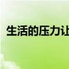 生活的压力让我忘了自己是谁改编自谁的歌