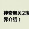 神奇宝贝之精灵世界(关于神奇宝贝之精灵世界介绍) 神奇宝贝之精灵世界(关于神奇宝贝之精灵世界介绍)