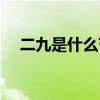 二九是什么节气图片（二九是什么节气）