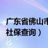 广东省佛山市南海区社保查询电话（佛山南海社保查询）