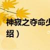 神寂之夺命少年神（关于神寂之夺命少年神介绍）