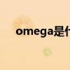 omega是什么意思（omg是什么意思）