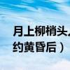 月上柳梢头人约黄昏后全诗（月上柳梢头 人约黄昏后）
