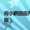 何小鹏回应汽车名称太土（何小鹏回应汽车名称）