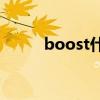 boost什么意思（boo什么意思）