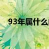 93年属什么的生肖(94年属什么的生肖) 93年属什么的生肖(94年属什么的生肖)