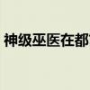 神级巫医在都市（关于神级巫医在都市介绍）