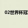 02世界杯冠军回国待遇（02世界杯冠军）