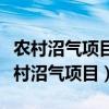 农村沼气项目建设资金管理办法（怎样申请农村沼气项目）