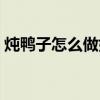 炖鸭子怎么做好吃视频（炖鸭子怎么做好吃）