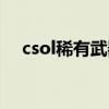 csol稀有武器怎么安装配件（csol稀饭）