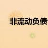 非流动负债包括哪些科目（非流动负债）