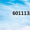 601113股票行情（601113股票）