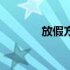 放假方案怎么做（放假方案）