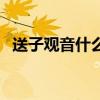 送子观音什么意思呀（送子观音什么意思）