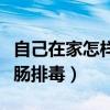 自己在家怎样清肠排毒养颜（自己在家怎么清肠排毒）