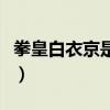 拳皇白衣京是不是复制（拳皇白衣京怎么解锁）