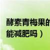 酵素青梅果的功效与作用副作用（酵素青梅果能减肥吗）