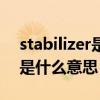 stabilizer是什么意思中文翻译（stabilizer是什么意思）