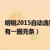 明锐2015自动逸致版（请教一下：明锐逸致新版四周怎么没有一圈亮条）