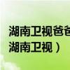 湖南卫视爸爸去哪儿第一季全集（爸爸在哪儿湖南卫视）