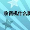 收音机什么牌子好（收音机什么牌子的好）