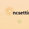 ncsettings 1.6.1(ncsettings) ncsettings 1.6.1(ncsettings)