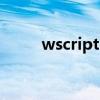 wscript.exe能删除吗（wscript）