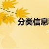 分类信息程序系统（分类信息程序）